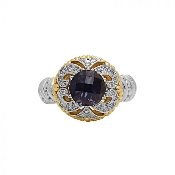 Alwand Vahan 14k Yellow Gold & Sterling Silver Lolite Ring