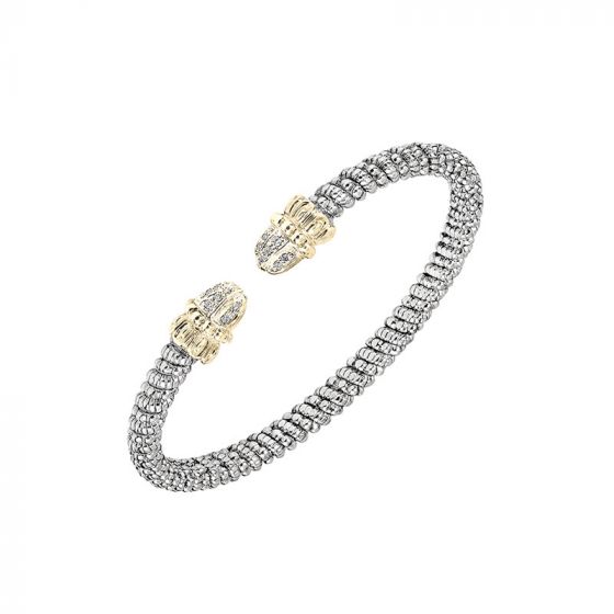 Vahan 14k Yellow Gold & Sterling Silver Diamond Bracelet