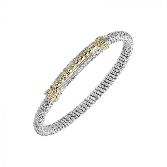 Vahan 14k Yellow Gold & Sterling Silver Bracelet