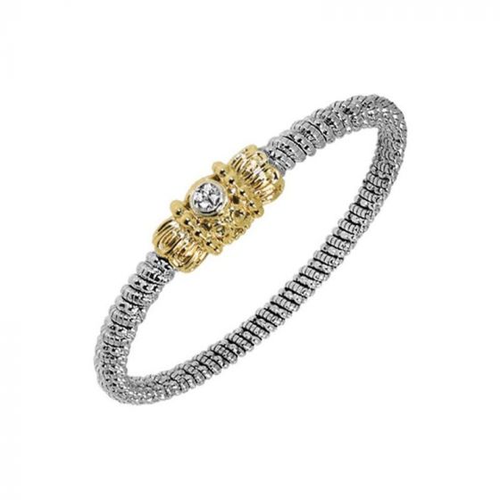 Alwand Vahan 14k Yellow Gold & Sterling Silver Diamond Bracelet