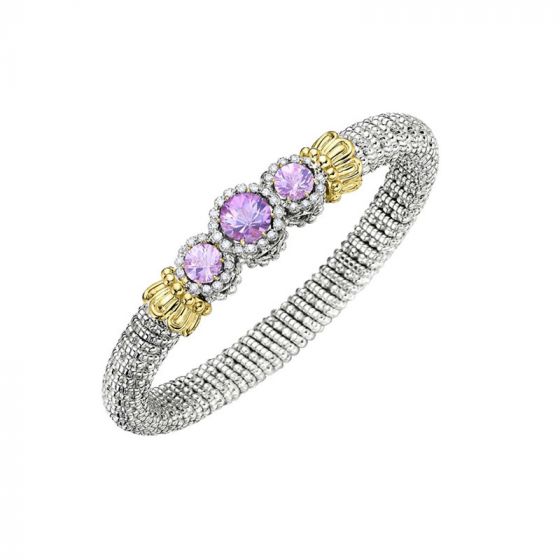Vahan 14k Yellow Gold & Sterling Silver Lolite Bracelet