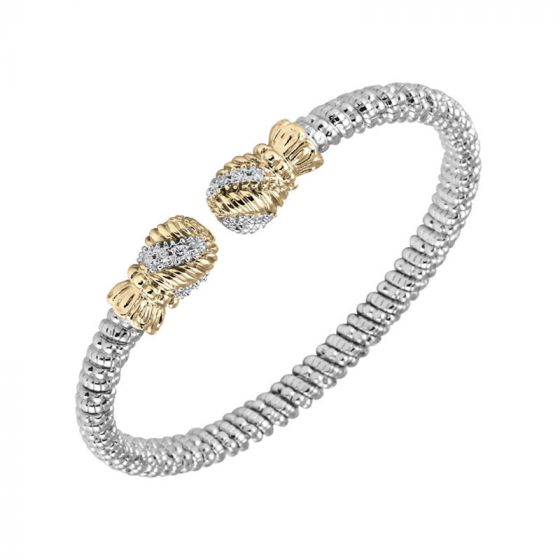 Vahan 14k Yellow Gold & Sterling Silver Twisted Bracelet