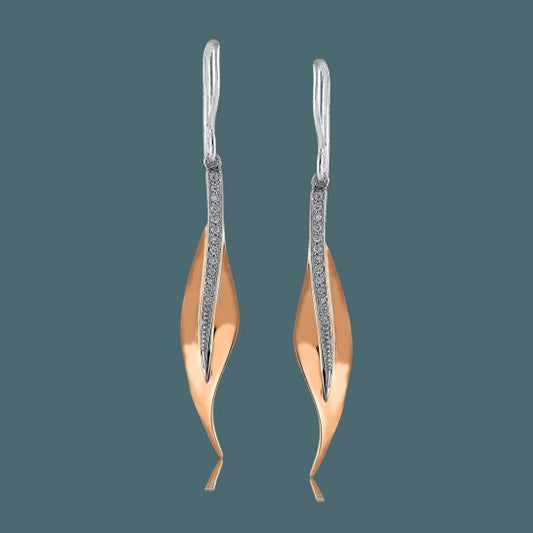 Simon G. 18k White Gold Earrings