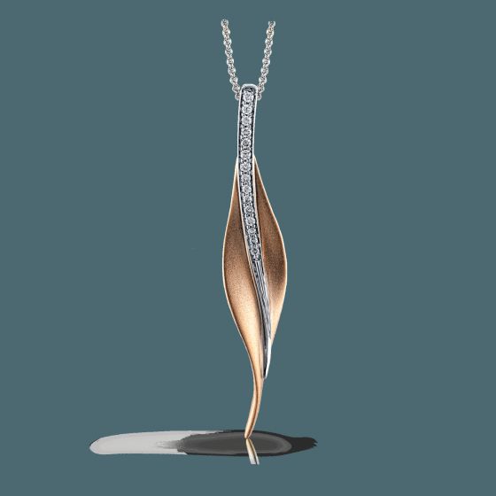 Simon G. 18k White Gold Pendant