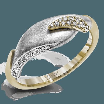 Simon G. Gold White Right Hand