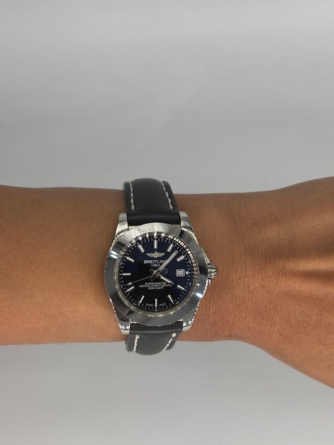 BREITLING LADIES GALACTIC 32 SLEEK EDITION W7133012/BF62 QUARTZ - pre-owned
