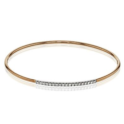Simon G. 18k White Gold Bangle