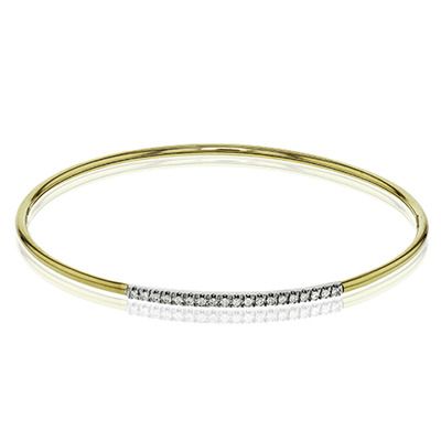 Simon G. 18k White Gold Bangle