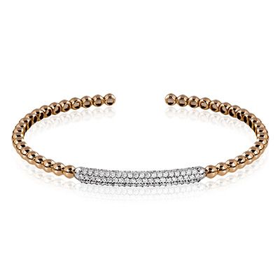 Simon G. 18k White Gold Bangle
