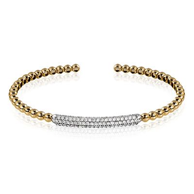 Simon G. 18k White Gold Bangle