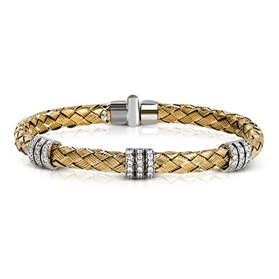Simon G. 18k White Gold Bangle