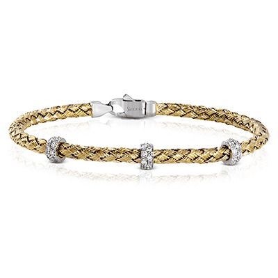 Simon G. 18k White Gold Bangle