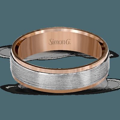 Simon G. 14k White Gold Mens Ring