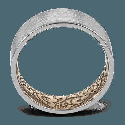 Simon G. 14k White Gold Mens Ring