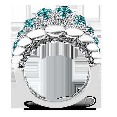 Simon G. 18k White Gold Color Ring