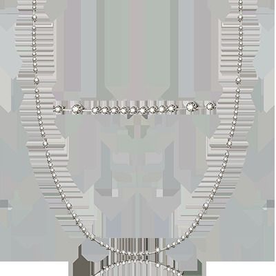 Simon G. 18k White Gold Necklace