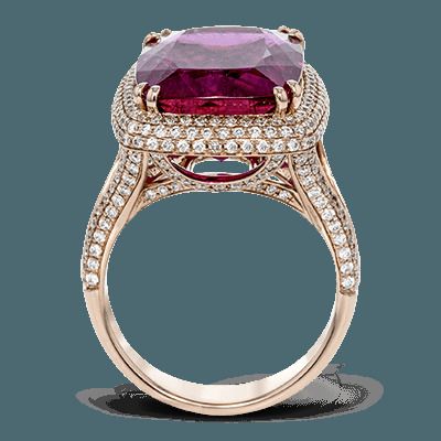 Simon G. 18k White Gold Color Ring