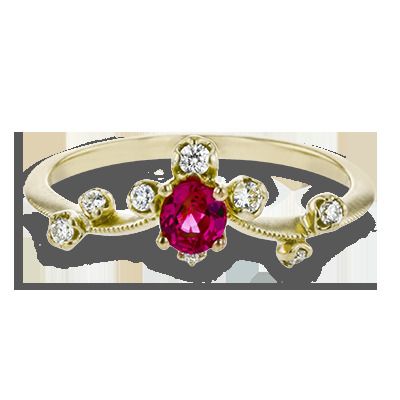 Simon G. 18k White Gold Color Ring
