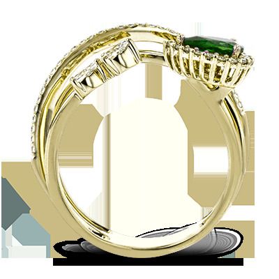 Simon G. 18k White Gold Color Ring