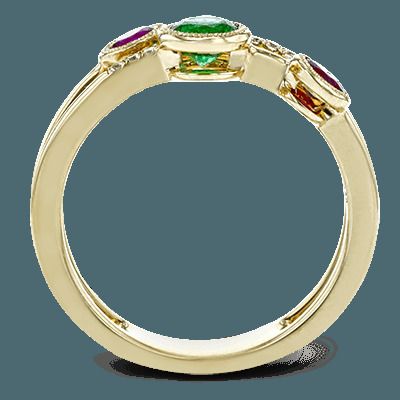 Simon G. 18k White Gold Color Ring