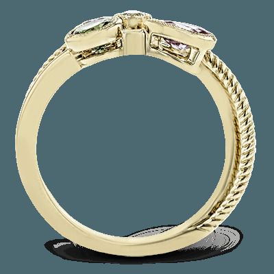 Simon G. 18k White Gold Color Ring