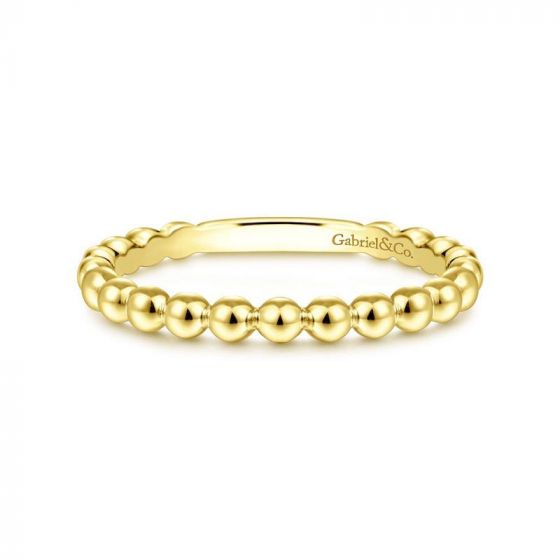 Gabriel & Co. 14k Yellow Gold Stackable Ring