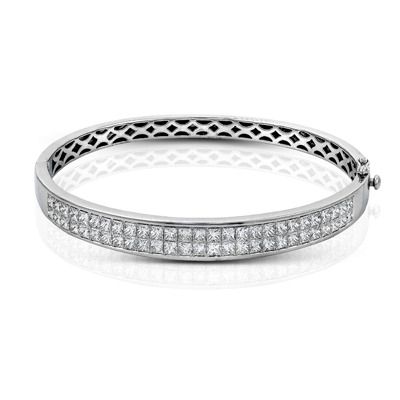 Simon G. 18k White Gold Bangle