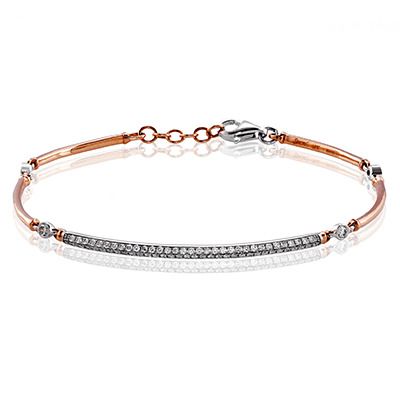 Simon G. 18k White Gold Bracelet
