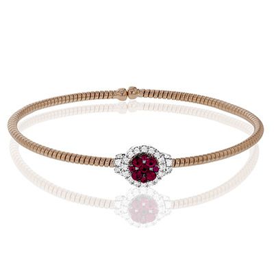 Simon G. 18k White Gold Bangle