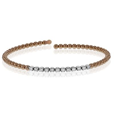 Simon G. 18k White Gold Bangle