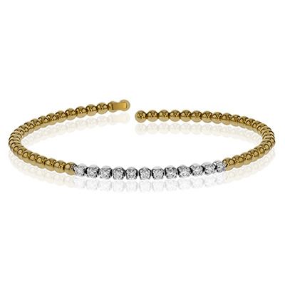 Simon G. 18k White Gold Bangle