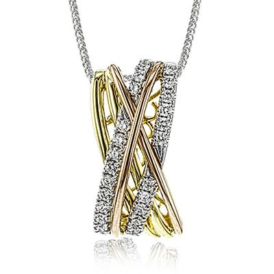 Simon G. 18k White Gold Pendant