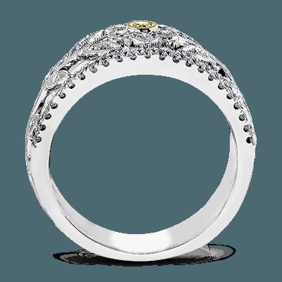 Simon G. Gold Yellow And White Right Hand