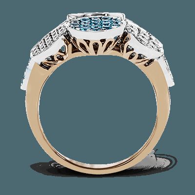 Simon G. 18k White Gold Color Ring