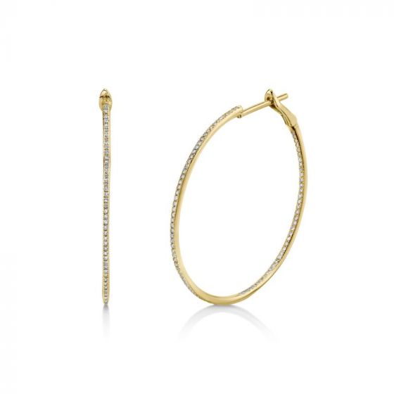 Shy Creation Hoop Earrings