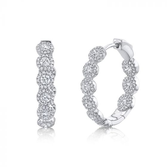 Shy Creation Hoop Earrings