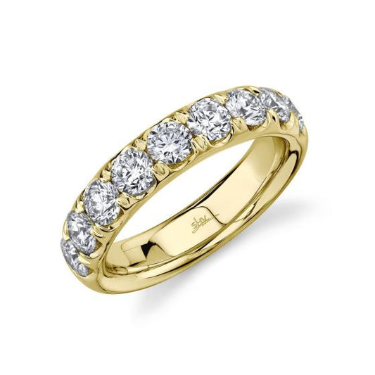 Shy Creation 14k Gold Yellow 1.90Ct Diamond Band