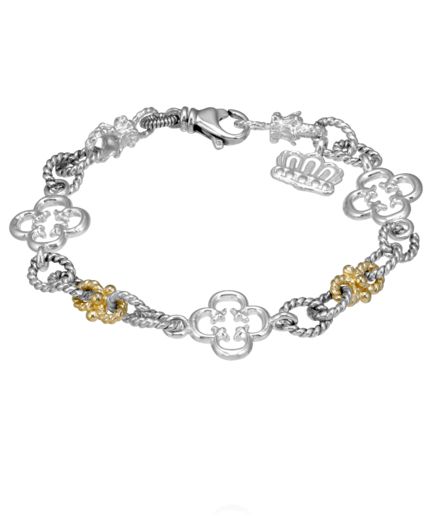 Vahan 14k Gold & Sterling Silver Chain Bracelet