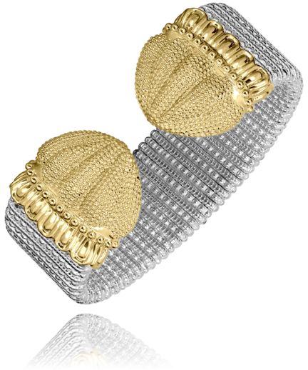 Vahan 14k Gold & Sterling Silver Bracelet