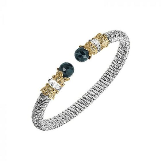 Alwand Vahan 14k Yellow Gold & Sterling Silver Onyx Bracelet