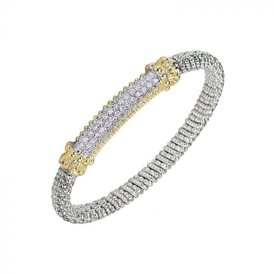 Vahan 14k Yellow Gold & Sterling Silver Bracelet