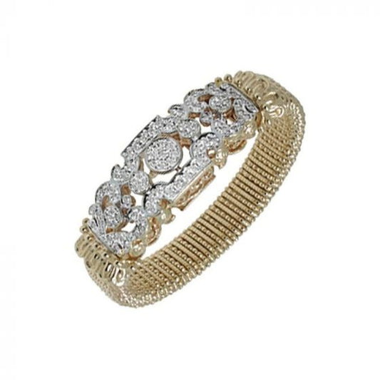 Alwand Vahan 14k Yellow Gold & Sterling Silver Diamond Bracelet