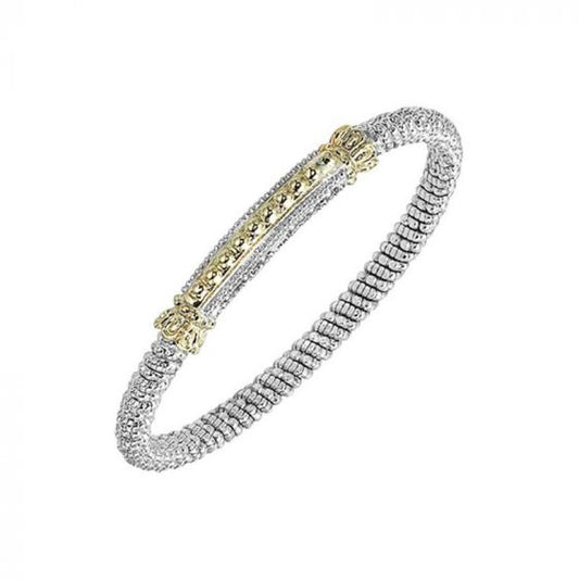 Vahan 14k Yellow Gold & Sterling Silver Bracelet