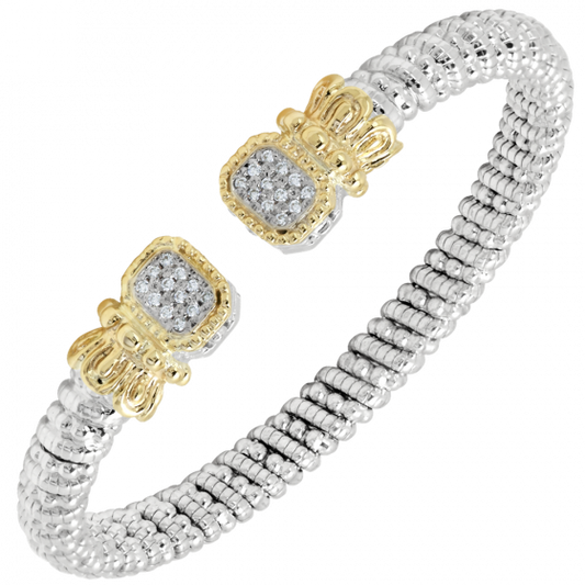 Alwand Vahan 14k Yellow Gold & Sterling Silver Diamond Bracelet