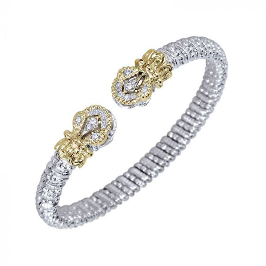 Alwand Vahan 14k Yellow Gold & Sterling Silver Open Diamond Bracelet