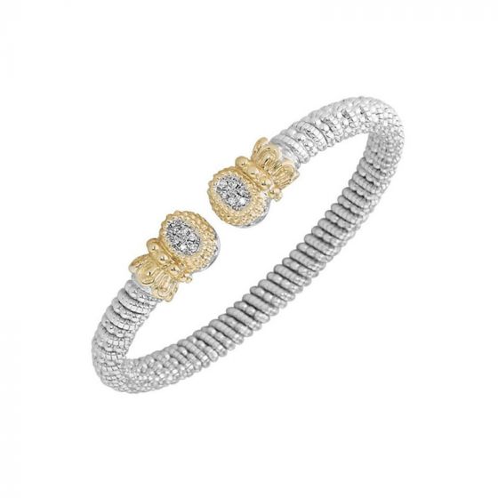 Alwand Vahan 14k Yellow Gold & Sterling Silver Pave Diamond Bracelet