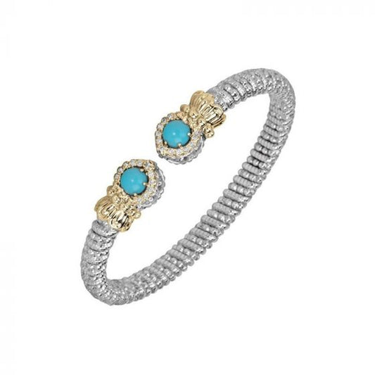 Alwand Vahan 14k Yellow Gold & Sterling Silver Turquiose Bracelet