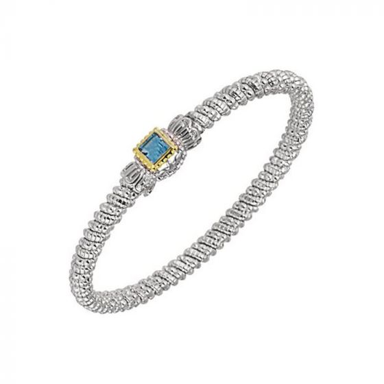 Vahan 14k Yellow Gold & Sterling Silver Diamond Bracelet