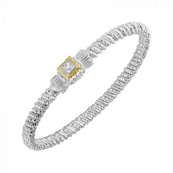 Vahan 14k Yellow Gold & Sterling Silver Bracelet
