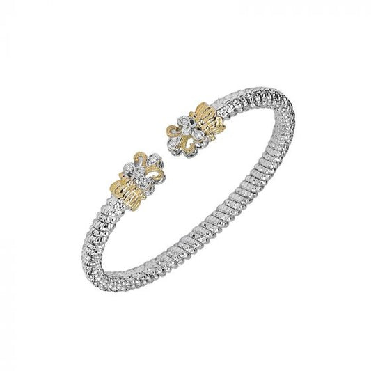 Vahan 14k Yellow Gold & Sterling Silver Diamond Bracelet